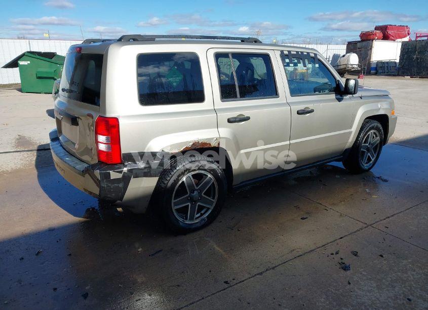 Photo 4 of 2009 Jeep Patriot SPORT (VIN 1J4FT28B59D195435)