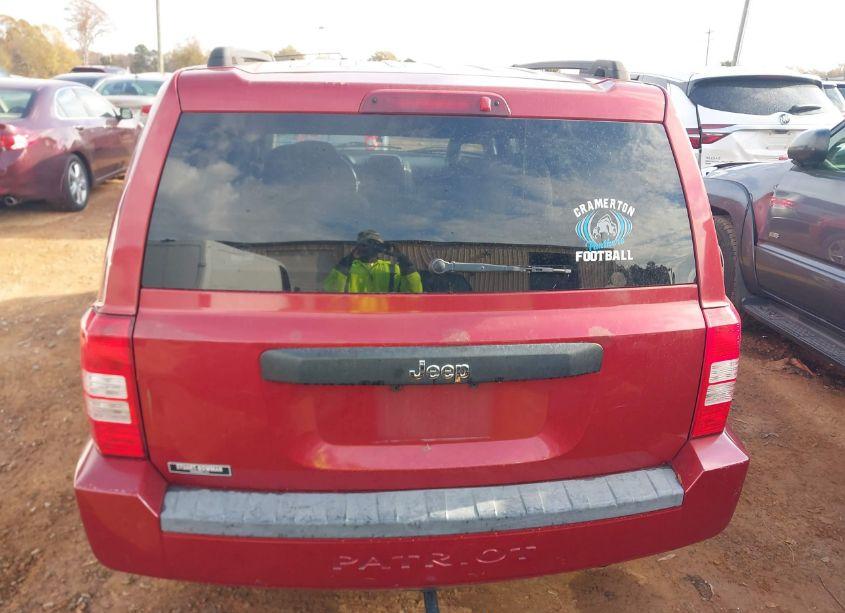 Photo 16 of 2009 Jeep Patriot SPORT (VIN 1J4FT28B99D159392)