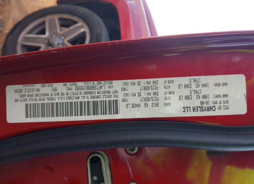 Photo 9 of 2009 Jeep Patriot SPORT (VIN 1J4FT28B99D159392)