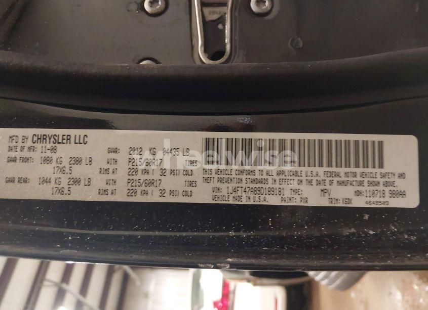 Photo 9 of 2009 Jeep Compass SPORT (VIN 1J4FT47A89D189181)