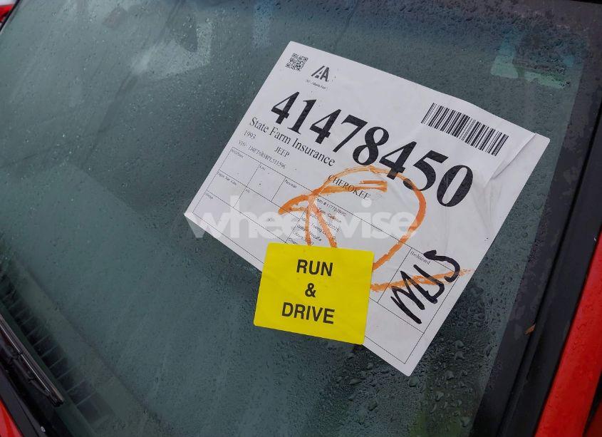 Photo 19 of 1993 Jeep Cherokee SPORT (VIN 1J4FT68S8PL511596)