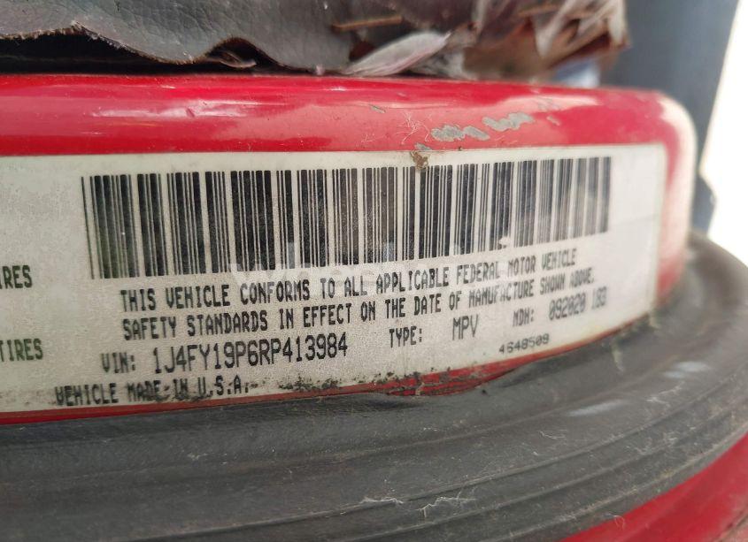 Photo 9 of 1994 Jeep Wrangler / YJ S (VIN 1J4FY19P6RP413984)