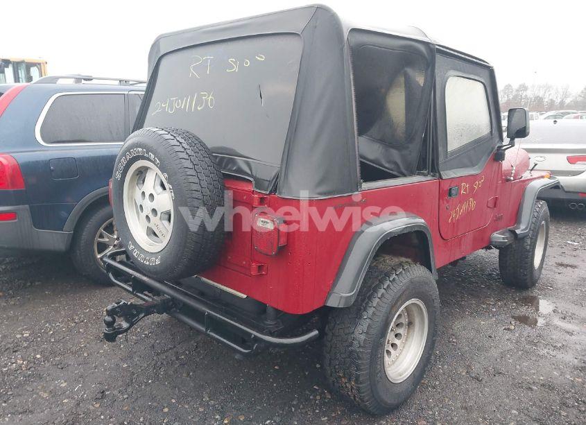 Photo 4 of 1993 Jeep Wrangler / YJ S (VIN 1J4FY19P8PP244869)