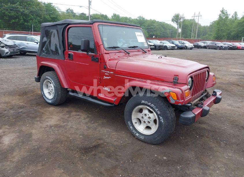 1999 Jeep Wrangler SPORT (VIN 1J4FY19S0XP452636) main photo