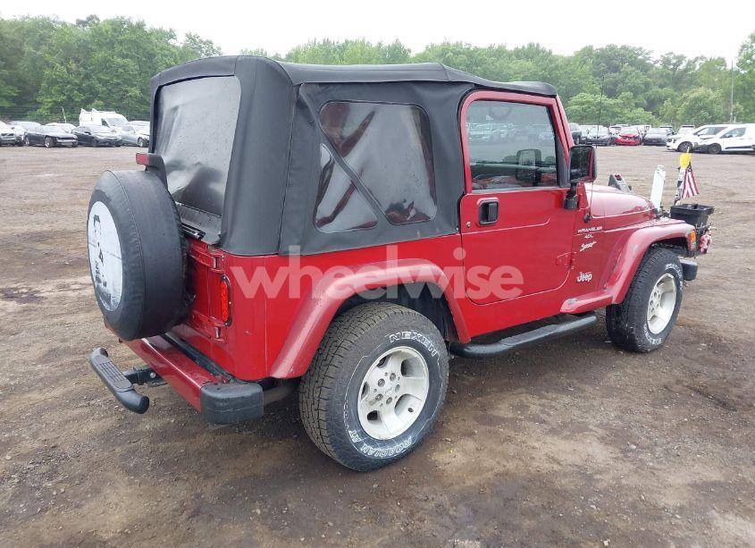 Photo 4 of 1999 Jeep Wrangler SPORT (VIN 1J4FY19S0XP452636)
