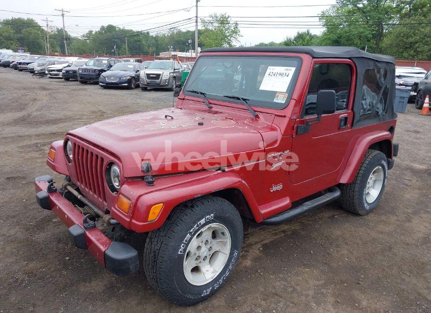 Photo 6 of 1999 Jeep Wrangler SPORT (VIN 1J4FY19S0XP452636)