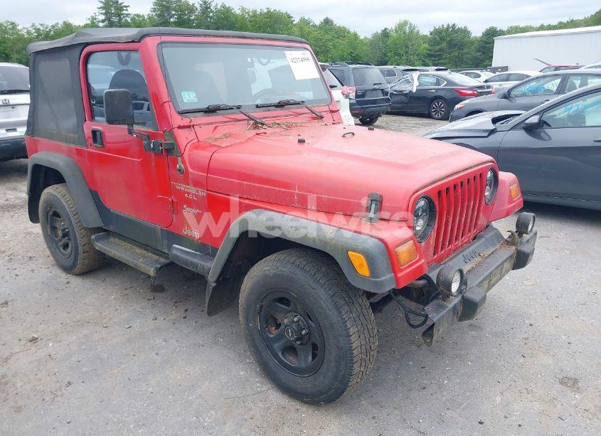 1999 Jeep Wrangler SPORT (VIN 1J4FY19S0XP482218) main photo