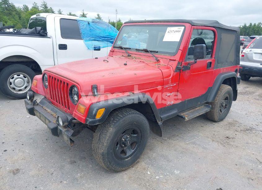 Photo 2 of 1999 Jeep Wrangler SPORT (VIN 1J4FY19S0XP482218)