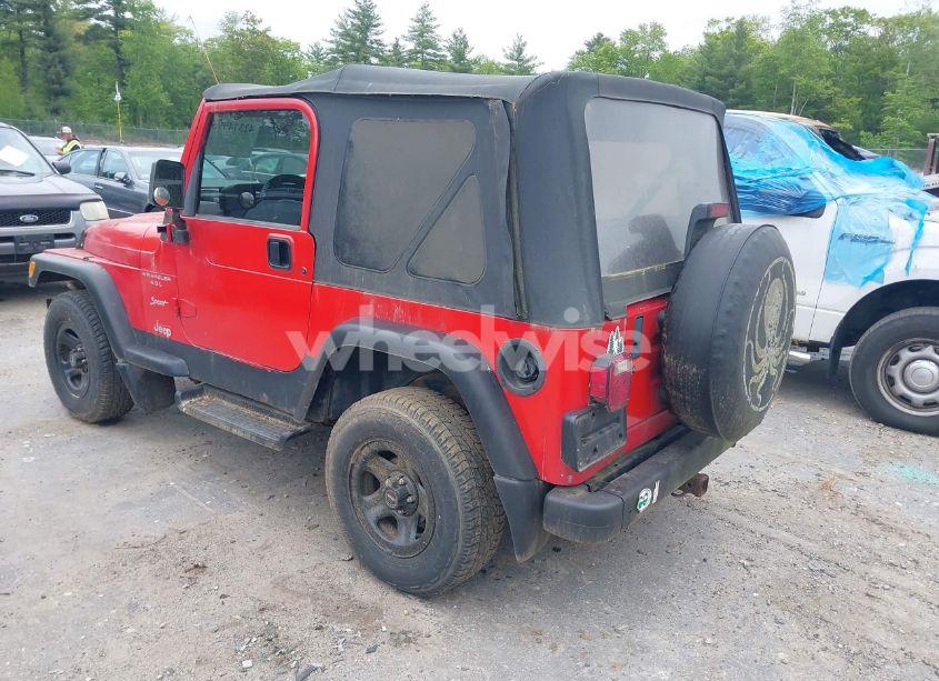 Photo 3 of 1999 Jeep Wrangler SPORT (VIN 1J4FY19S0XP482218)