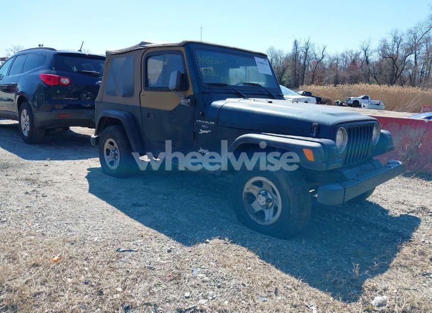 1997 Jeep Wrangler SPORT (VIN 1J4FY19S1VP426589) main photo