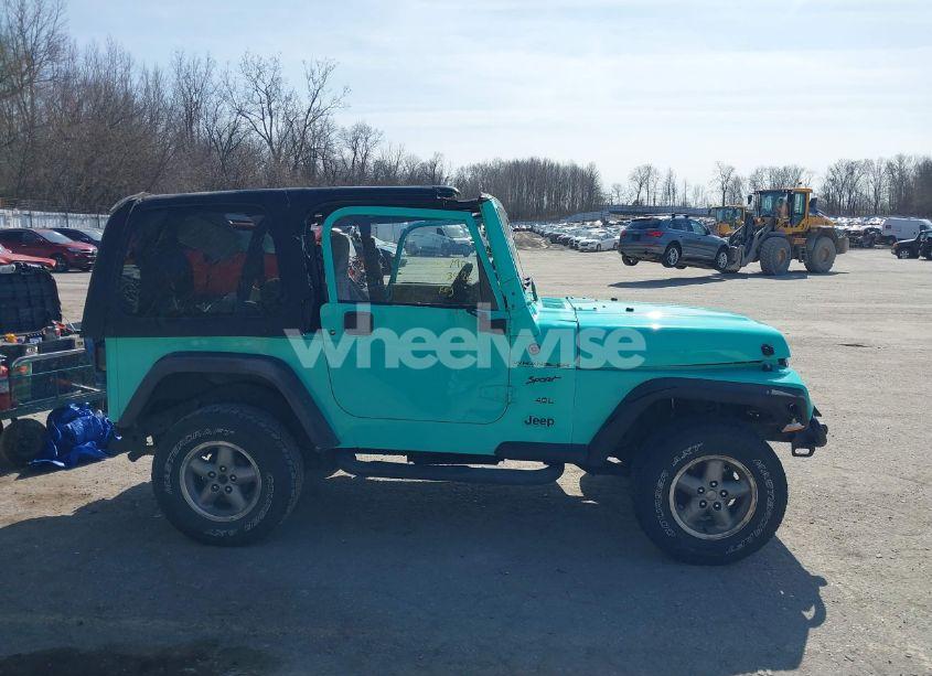 Photo 13 of 1997 Jeep Wrangler SPORT (VIN 1J4FY19S2VP423426)