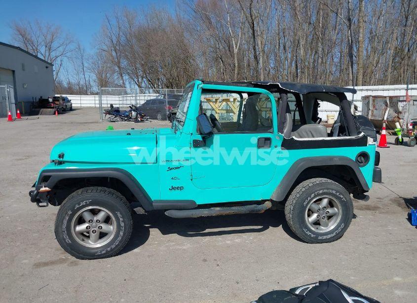 Photo 14 of 1997 Jeep Wrangler SPORT (VIN 1J4FY19S2VP423426)