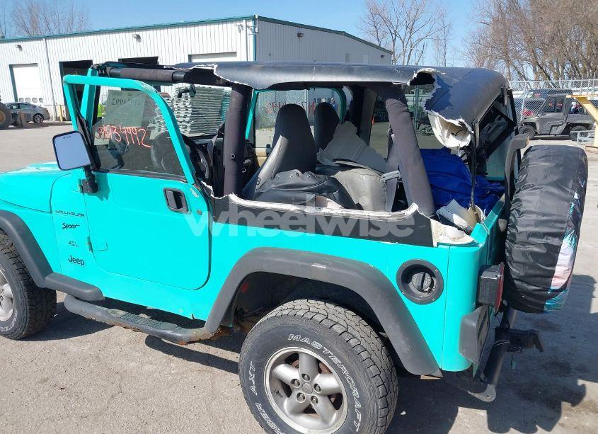 Photo 6 of 1997 Jeep Wrangler SPORT (VIN 1J4FY19S2VP423426)