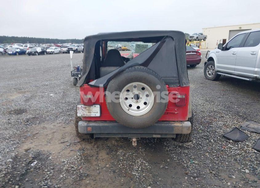 Photo 16 of 1997 Jeep Wrangler SPORT (VIN 1J4FY19S2VP426553)