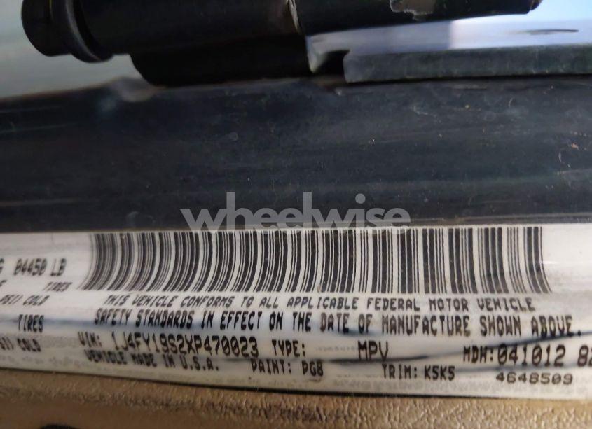 Photo 9 of 1999 Jeep Wrangler SPORT (VIN 1J4FY19S2XP470023)