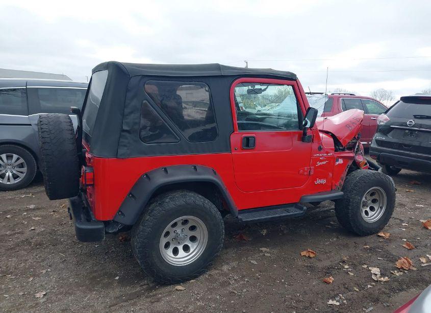 Photo 13 of 1999 Jeep Wrangler SPORT (VIN 1J4FY19S2XP470989)