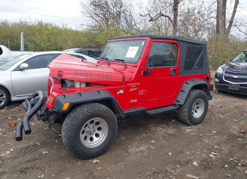 Photo 14 of 1999 Jeep Wrangler SPORT (VIN 1J4FY19S2XP470989)