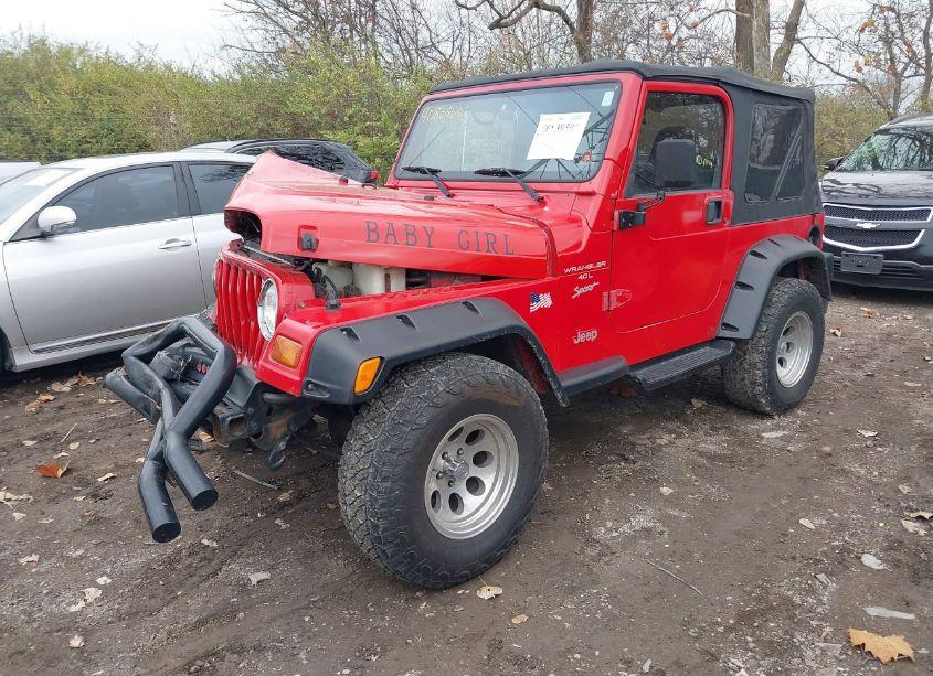 Photo 2 of 1999 Jeep Wrangler SPORT (VIN 1J4FY19S2XP470989)