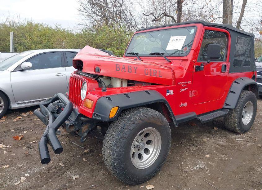 Photo 6 of 1999 Jeep Wrangler SPORT (VIN 1J4FY19S2XP470989)