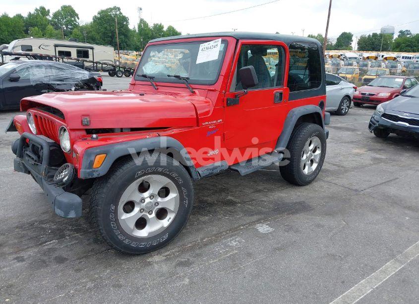 Photo 2 of 1997 Jeep Wrangler SPORT (VIN 1J4FY19S3VP466415)