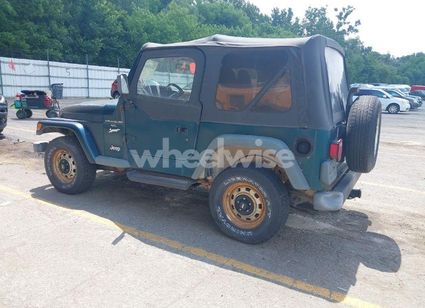 Photo 3 of 1997 Jeep Wrangler SPORT (VIN 1J4FY19S3VP549939)