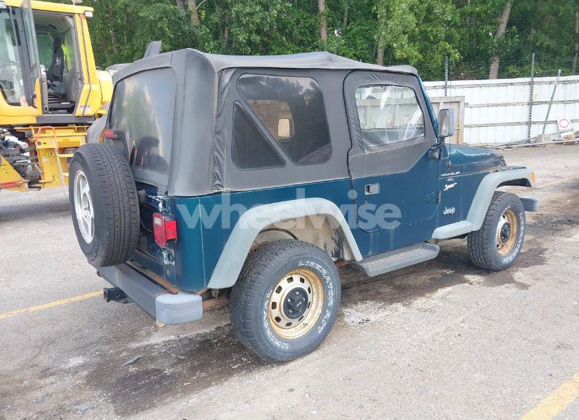 Photo 4 of 1997 Jeep Wrangler SPORT (VIN 1J4FY19S3VP549939)