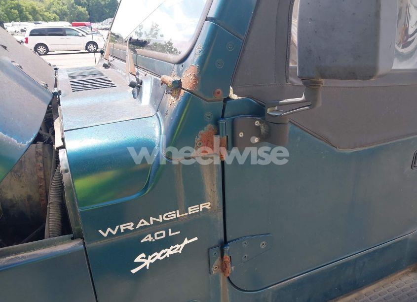 Photo 6 of 1997 Jeep Wrangler SPORT (VIN 1J4FY19S3VP549939)