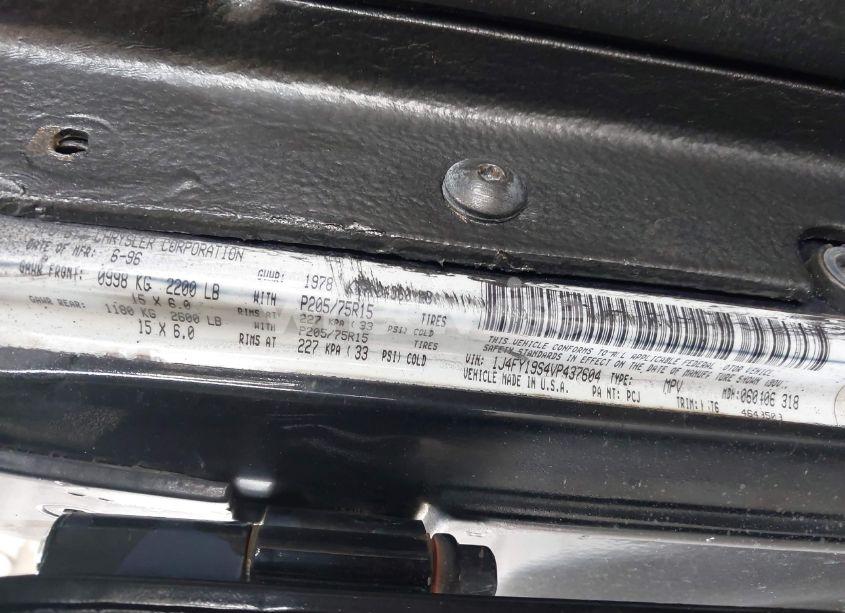 Photo 9 of 1997 Jeep Wrangler SPORT (VIN 1J4FY19S4VP437604)