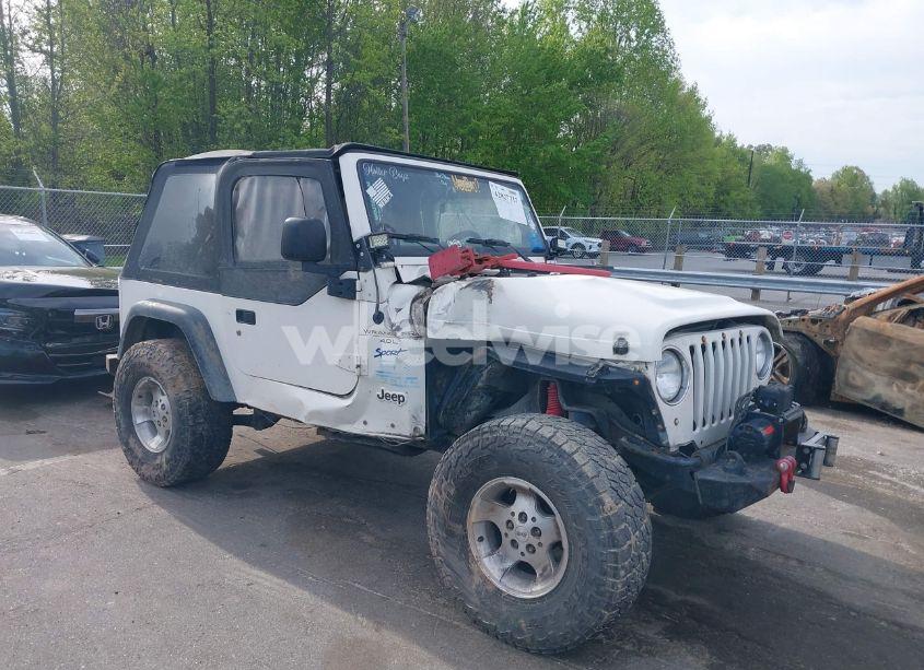 1998 Jeep Wrangler SPORT (VIN 1J4FY19S5WP788331) main photo