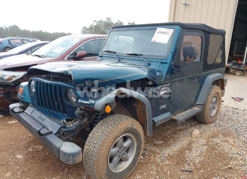 Photo 2 of 1998 Jeep Wrangler SPORT (VIN 1J4FY19S6WP721737)