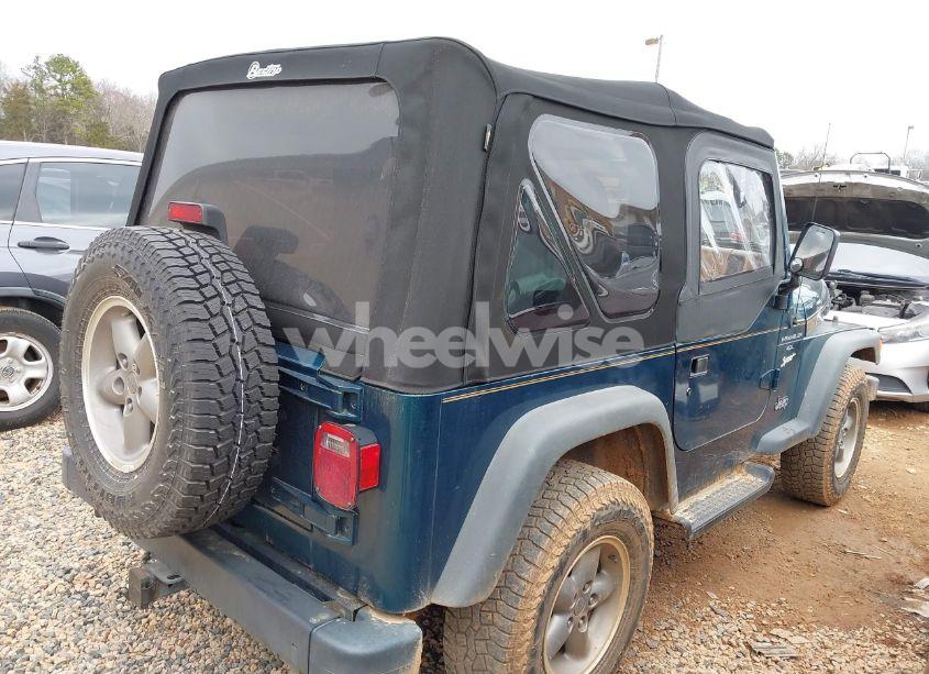 Photo 4 of 1998 Jeep Wrangler SPORT (VIN 1J4FY19S6WP721737)