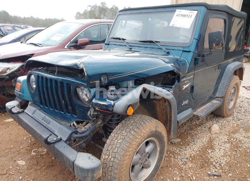 Photo 6 of 1998 Jeep Wrangler SPORT (VIN 1J4FY19S6WP721737)