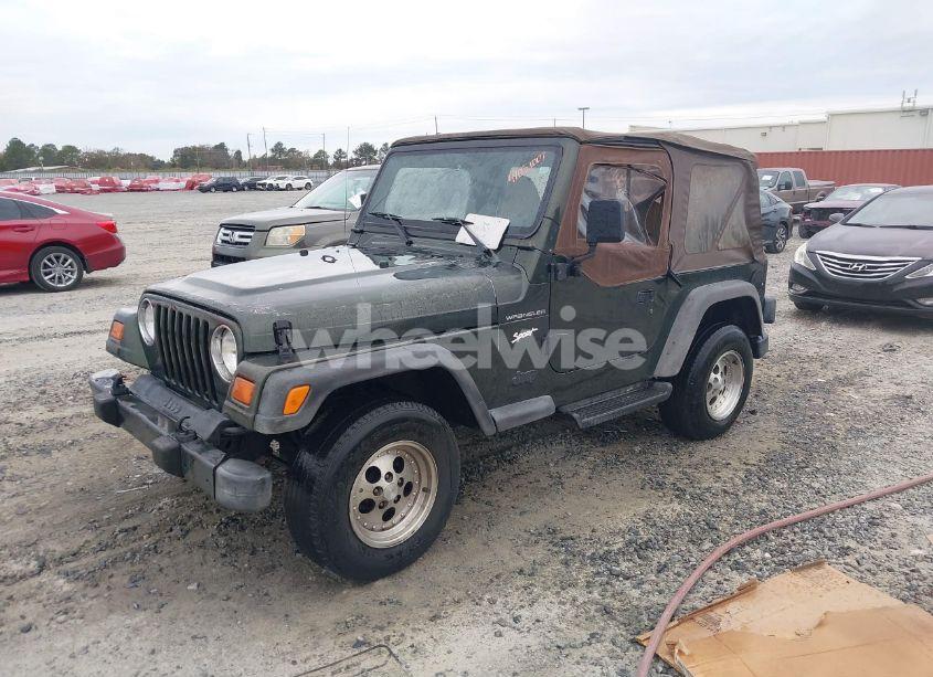 Photo 2 of 1998 Jeep Wrangler SPORT (VIN 1J4FY19S6WP791125)