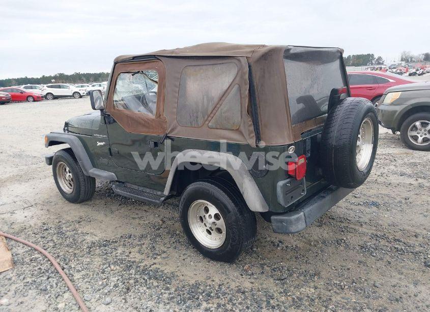 Photo 3 of 1998 Jeep Wrangler SPORT (VIN 1J4FY19S6WP791125)