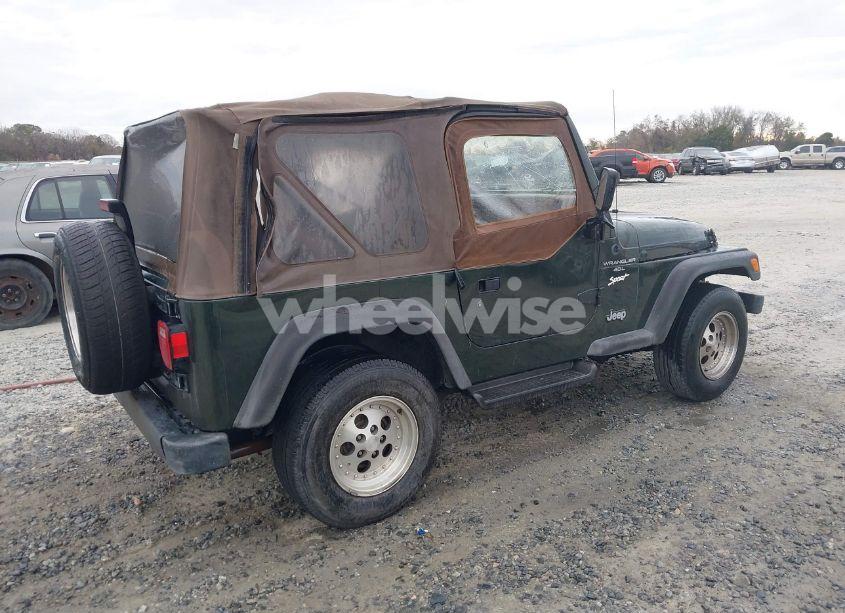 Photo 4 of 1998 Jeep Wrangler SPORT (VIN 1J4FY19S6WP791125)