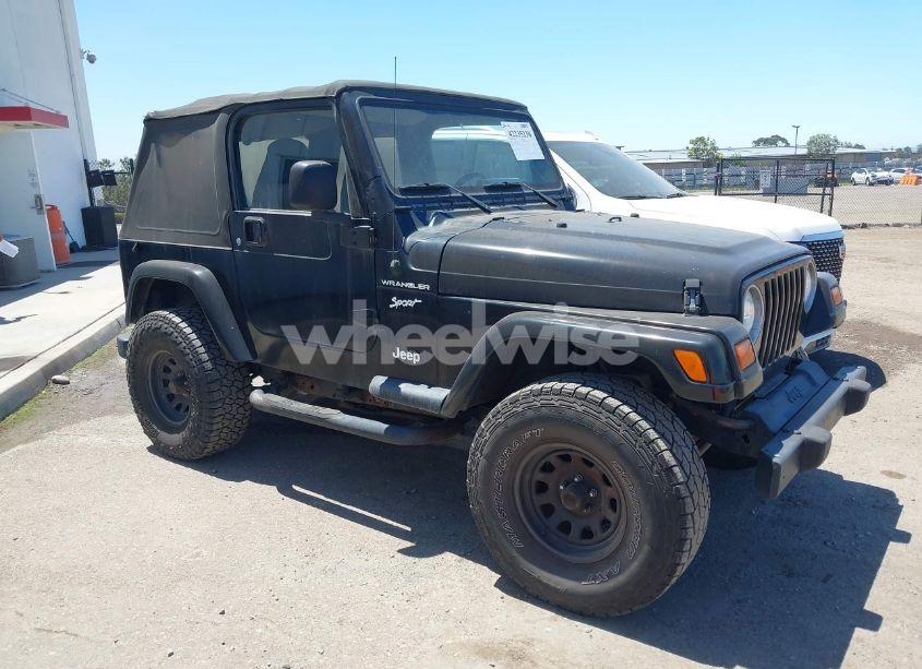 1998 Jeep Wrangler SPORT (VIN 1J4FY19S8WP787240) main photo
