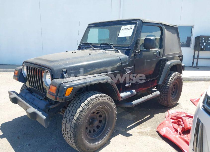 Photo 2 of 1998 Jeep Wrangler SPORT (VIN 1J4FY19S8WP787240)
