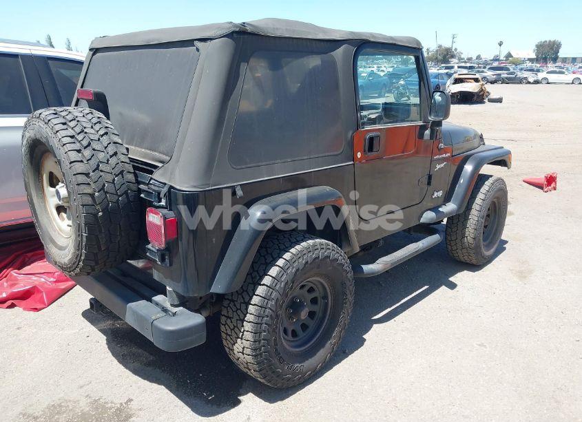 Photo 4 of 1998 Jeep Wrangler SPORT (VIN 1J4FY19S8WP787240)