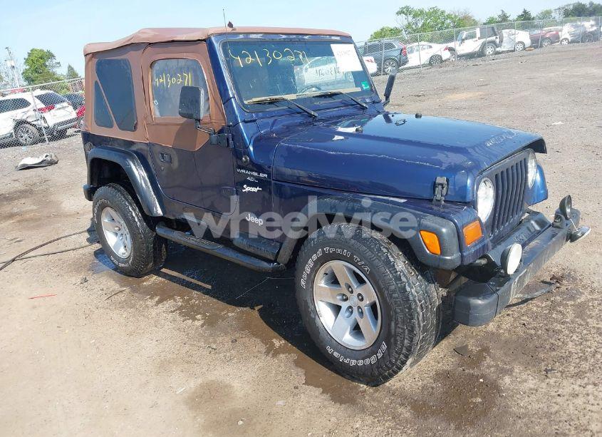 1997 Jeep Wrangler SPORT (VIN 1J4FY19S9VP505640) main photo
