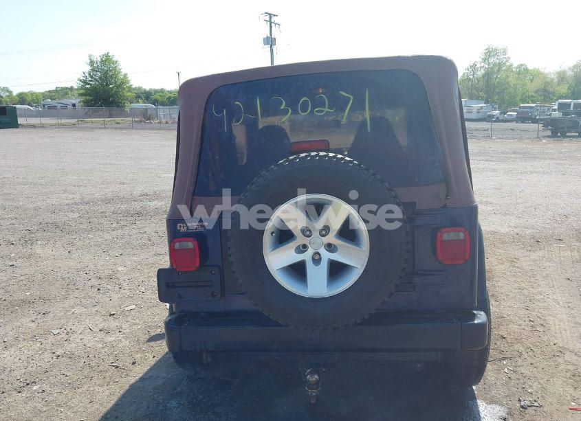 Photo 16 of 1997 Jeep Wrangler SPORT (VIN 1J4FY19S9VP505640)