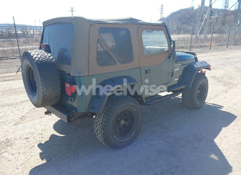 Photo 4 of 1998 Jeep Wrangler SPORT (VIN 1J4FY19S9WP752416)
