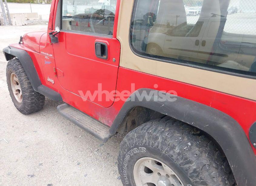 Photo 12 of 1998 Jeep Wrangler SPORT (VIN 1J4FY19SXWP751159)