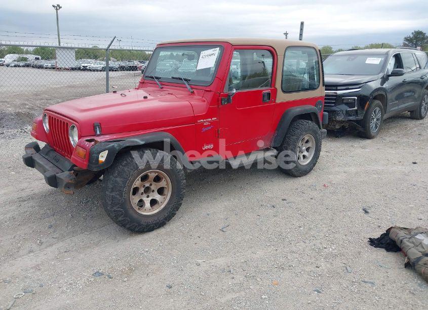 Photo 2 of 1998 Jeep Wrangler SPORT (VIN 1J4FY19SXWP751159)