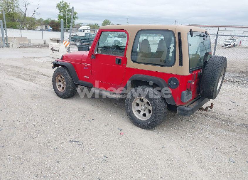 Photo 3 of 1998 Jeep Wrangler SPORT (VIN 1J4FY19SXWP751159)