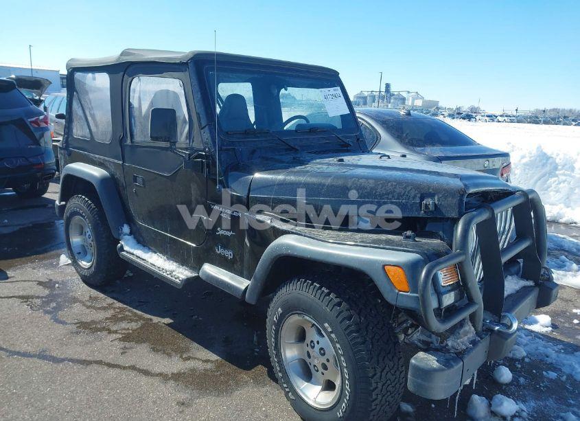 1999 Jeep Wrangler SPORT (VIN 1J4FY19SXXP456810) main photo