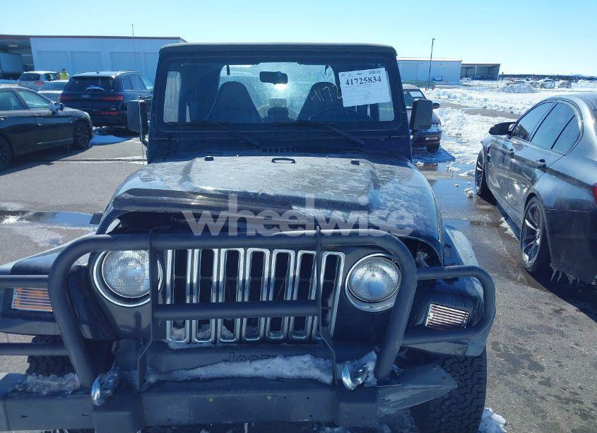 Photo 12 of 1999 Jeep Wrangler SPORT (VIN 1J4FY19SXXP456810)