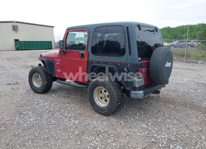 Photo 3 of 1999 Jeep Wrangler SPORT (VIN 1J4FY19SXXP493453)