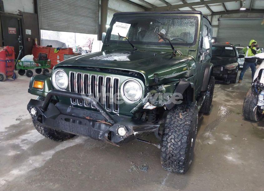 Photo 2 of 1998 Jeep Wrangler SE (VIN 1J4FY29P2WP733255)