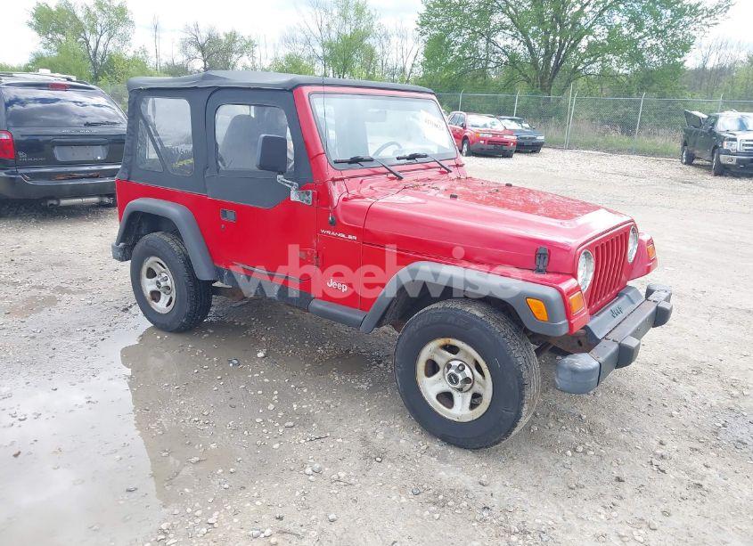 1998 Jeep Wrangler SE (VIN 1J4FY29P2WP766420) main photo