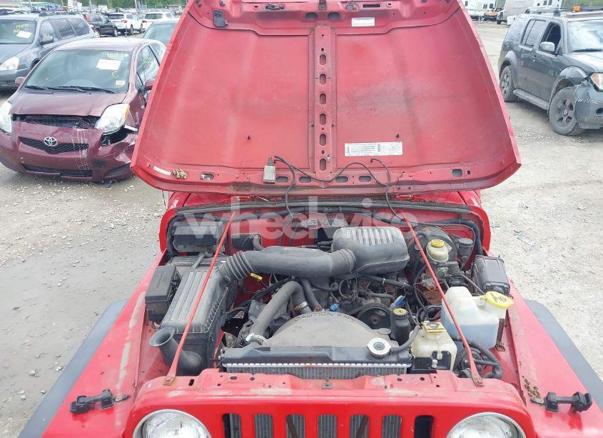 Photo 10 of 1998 Jeep Wrangler SE (VIN 1J4FY29P2WP766420)